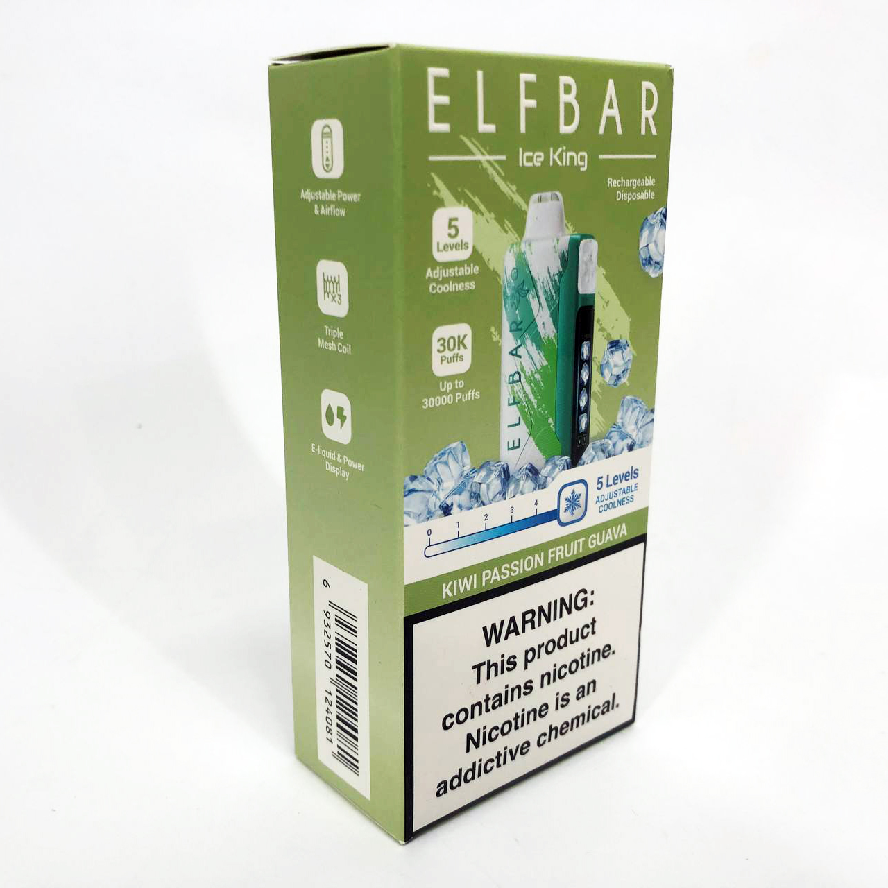 ELF BAR Ice King 30000 — Киви Маракуйя Гуава (Kiwi Passion Fruit Guava)_2